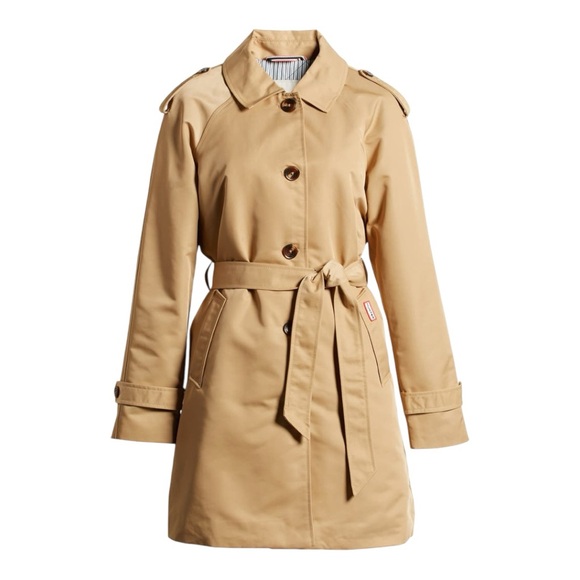 Hunter Women’s Stacy Water Resistant Trench Coat NWT - Picture 9 of 15